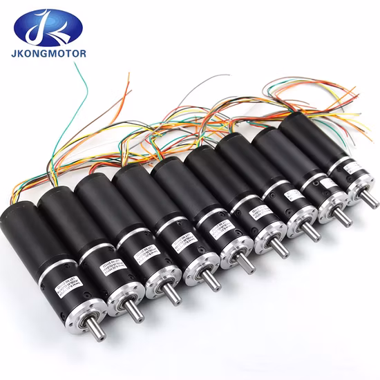 Anpassbarer elektrischer bürstenloser Gleichstrommotor 12V 18V 24V 36V 48V 310V PMDC/BLDC Planeten-/Schneckengetriebemotor 12 24 36 48 Volt 15W 50W 100W 200W 300W 500W 800W